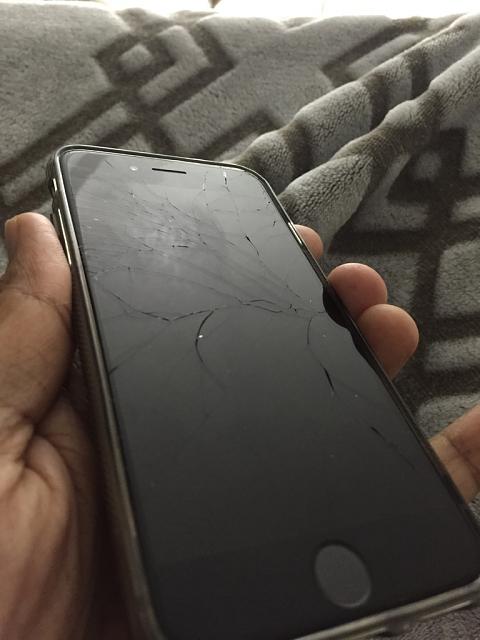 Apple iphone cracked screen repair